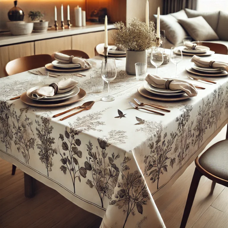 table cloth pra mosca