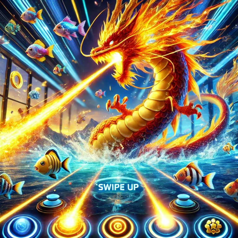fire kirin swipe up