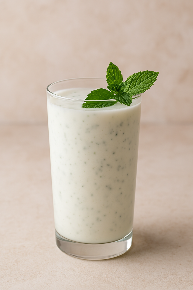 cold yogurt drink crossword