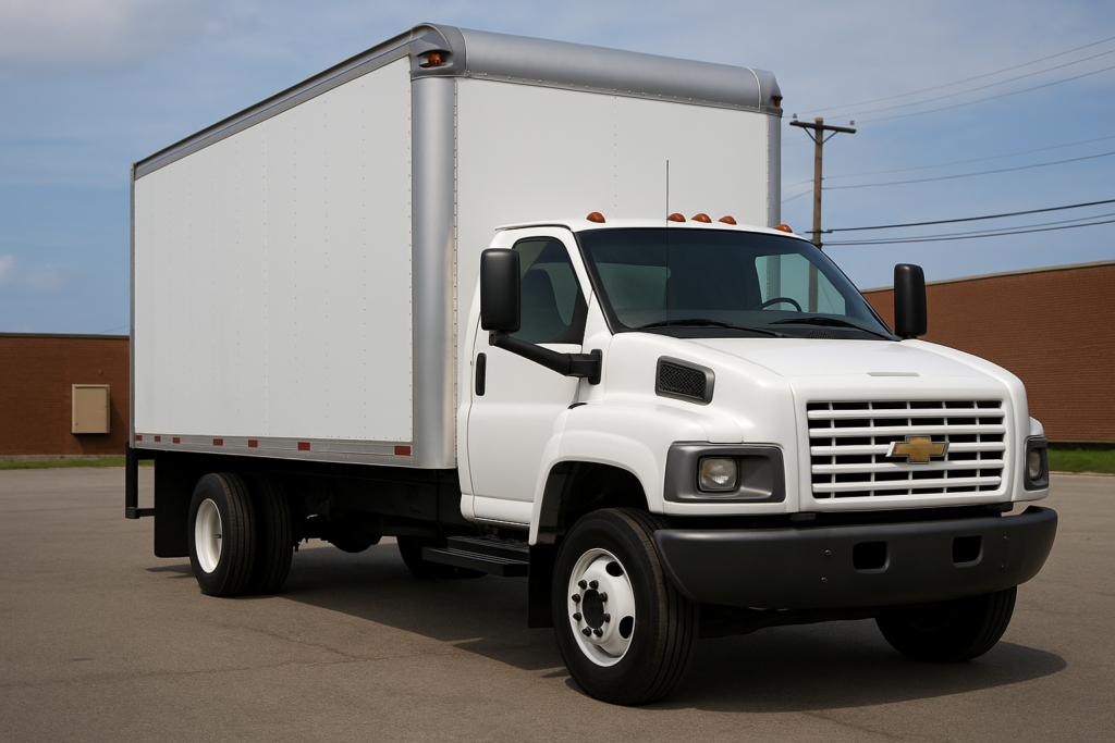 2009 chevrolet c6500 box truck 13'6
