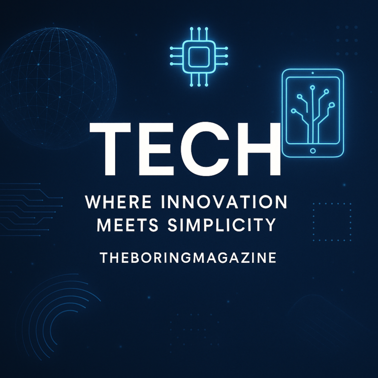 tech theboringmagazine